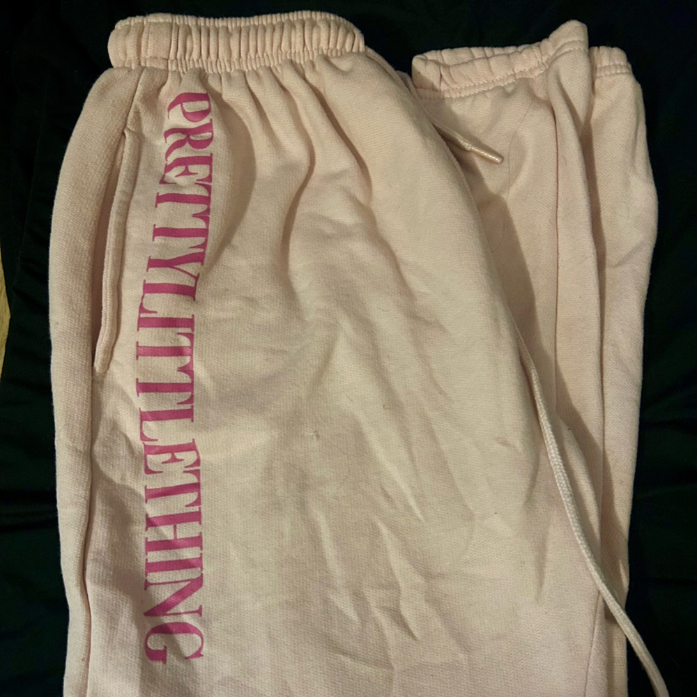 PrettyLittleThing Light Pink Joggers